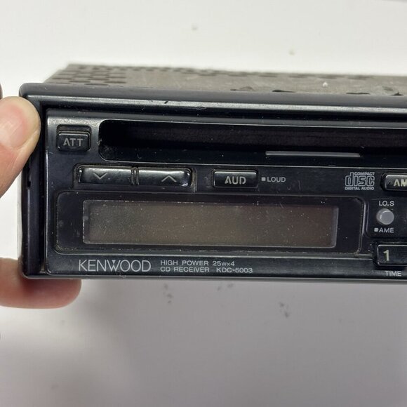 Kenwood KDC-5003 Car Stereo CD Receiver Black High Power 25wx4 AM FM Removable - Picture 2 of 15
